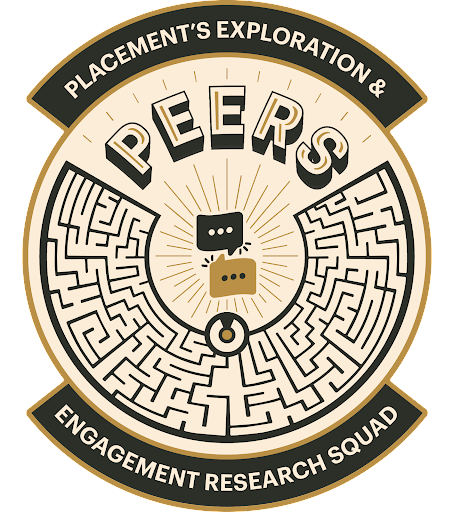 Circular logo with the black rock city grid outline filled with a maze shape