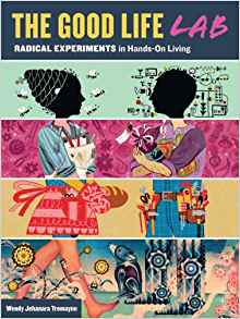 Book cover with picture of people broken into 4 parts, with each part a different style. 