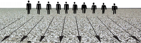 Sweep the playa looking for MOOP and cleaning it up.