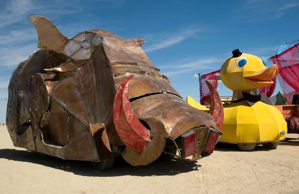 Wild Boar and Duck Mutant Vehicles