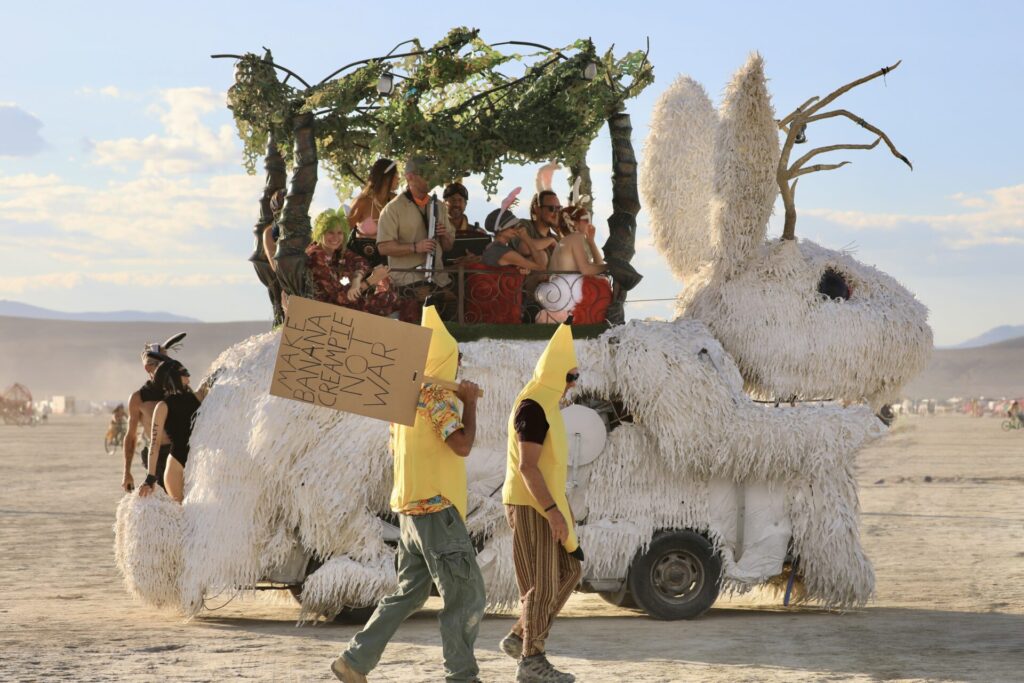 Bunny shaped mutant vehicle