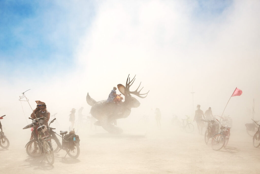 Riding the Wind in the Dust